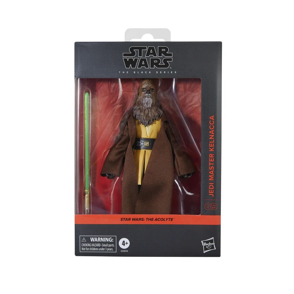 Star Wars The Black Series Jedi Master Kelnacca The Acolyte Action Figure NWT